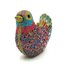 Charger l&#39;image dans la galerie, Minaudière de Soirée N°24 - L&#39;oiseau - à personnaliser à vos couleurs

