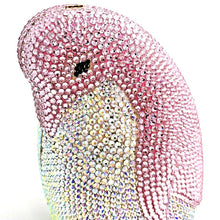 Charger l&#39;image dans la galerie, Minaudière Soirée N°10 - Pingouin Cristal - à customiser à vos couleurs
