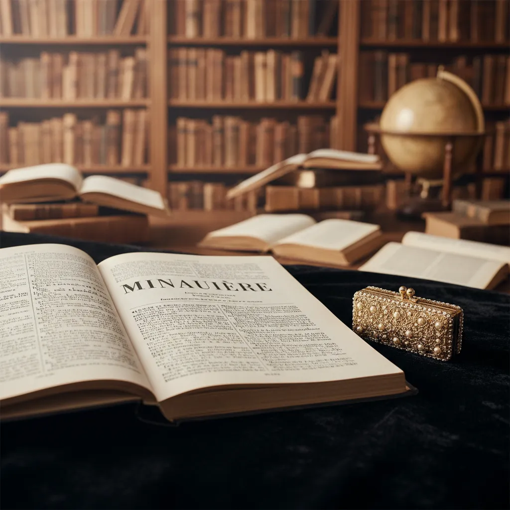 Du verbe « minauder » à l'objet précieux : le glissement sémantique s'opère en 1933 place Vendôme