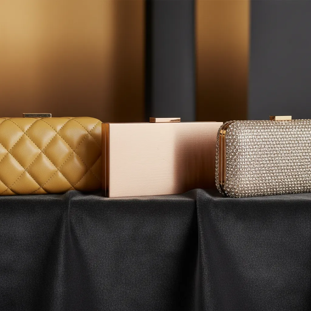 Or jaune, or rose, or pâle : trois nuances distinctes qui appellent chacune des associations vestimentaires différentes pour la saison des cérémonies