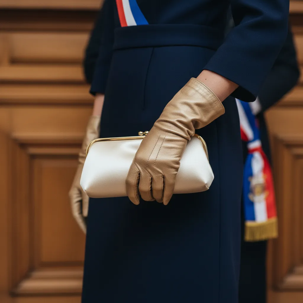 Le satin duchesse, tissé à plus de 300 fils au centimètre, offre un lustre profond que le satin courant ne peut égaler