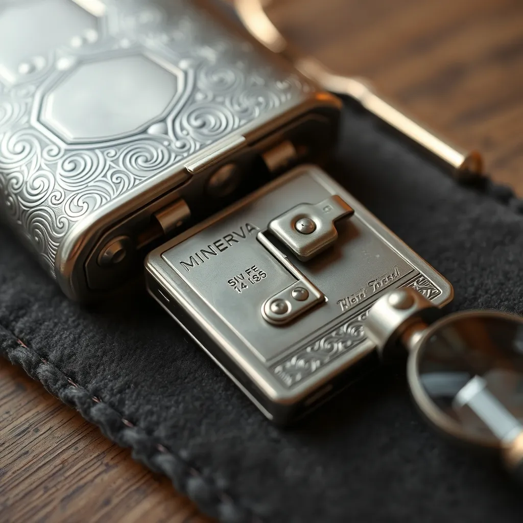 Poinçon Minerve et charnière rivetée : deux indices d'authenticité à vérifier sur toute minaudière Art déco en argent