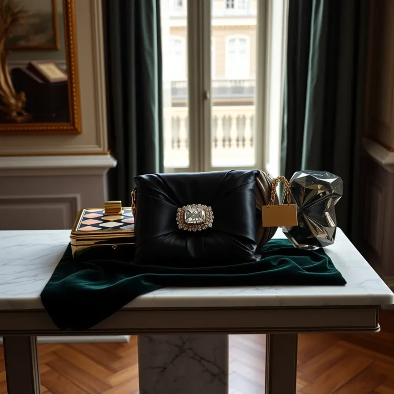 Minaudière Bulgari, Roger Vivier, Jimmy Choo : le peloton