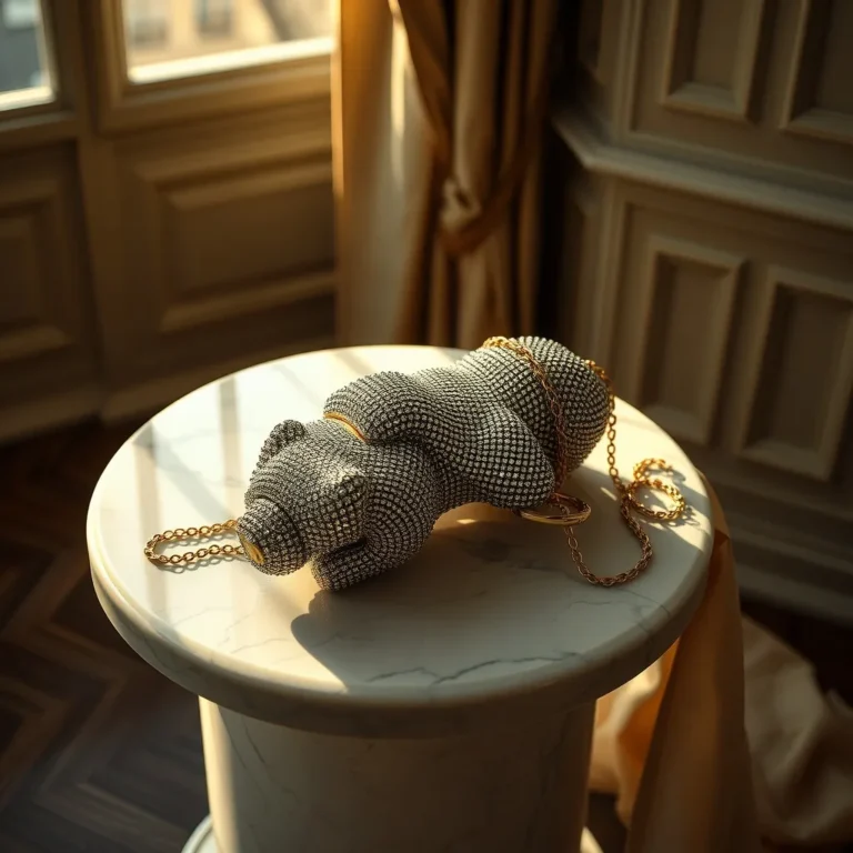 Minaudière Judith Leiber : l'art de la sculpture miniature