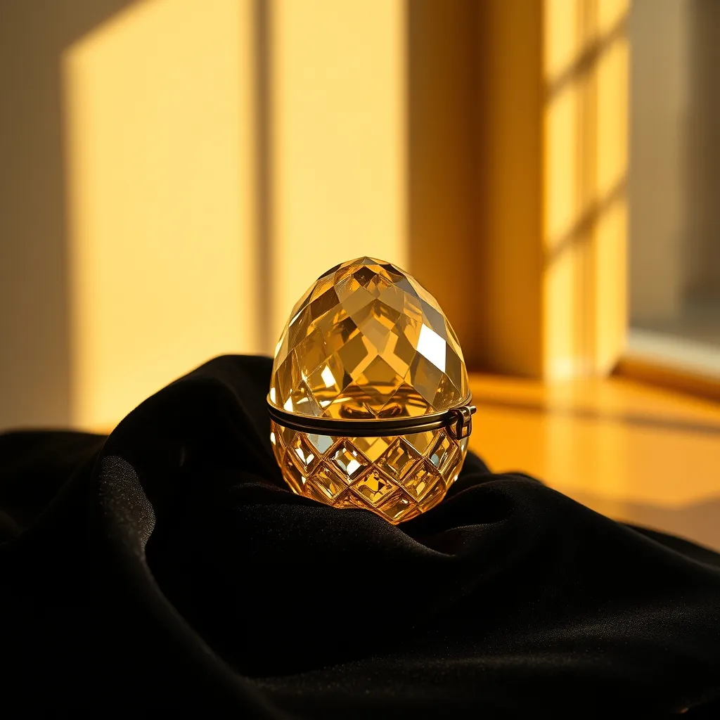 Le Fabergé Egg, créé dans les années 1980, est l'un des modèles Leiber les plus collectionnés au monde