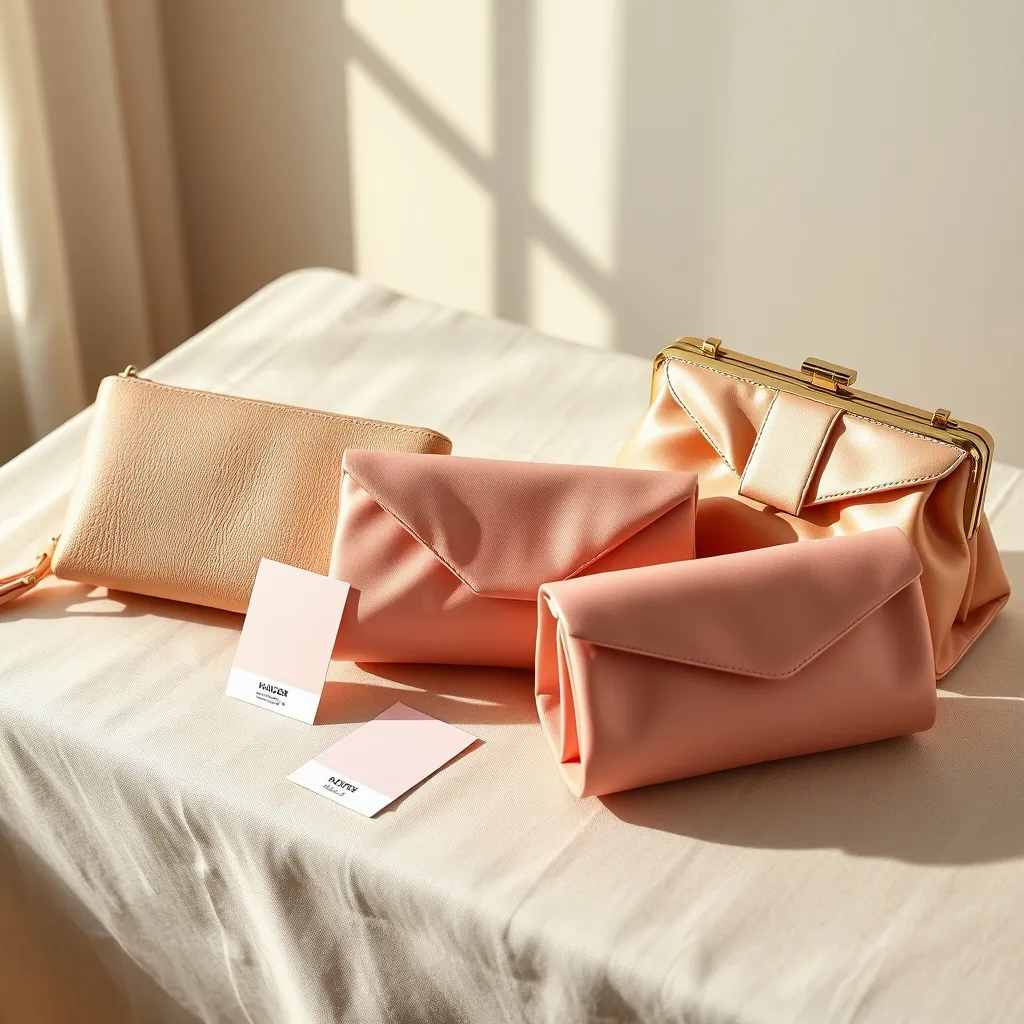 Trois nuances côte à côte : nude rose, dusty pink et champagne rosé réagissent différemment à la lumière naturelle
