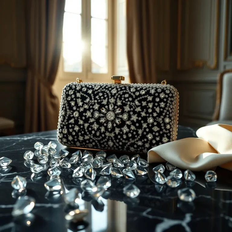 Minaudière strass et cristal : le guide des coupes