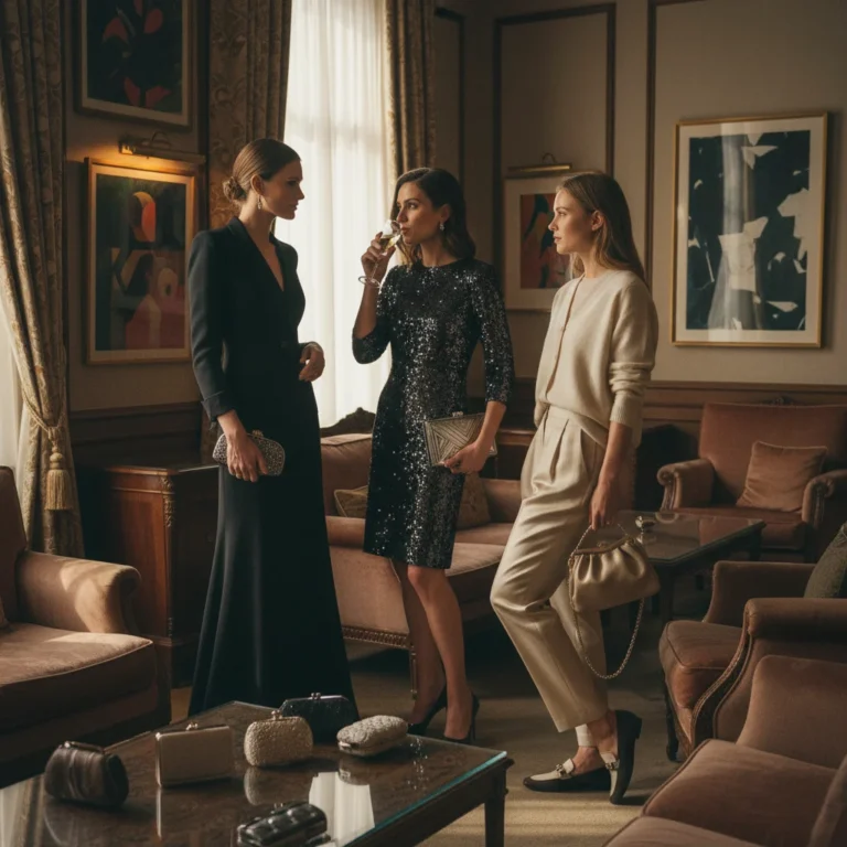 Minaudière et code vestimentaire : black tie, cocktail, casual