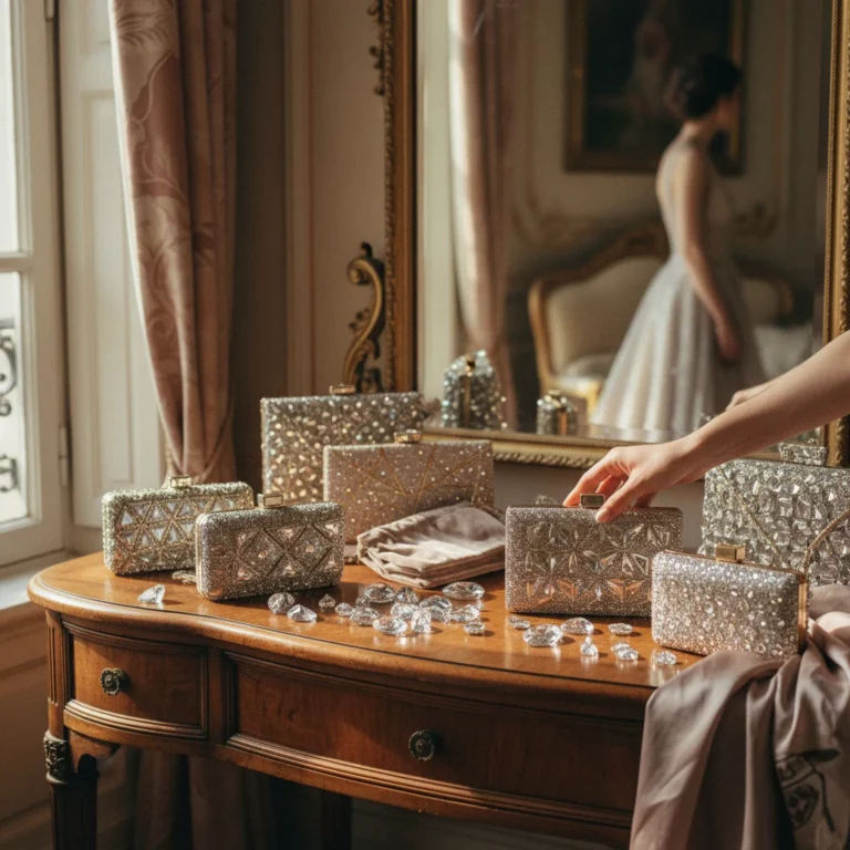 Minaudière strass et cristal : le guide des coupes