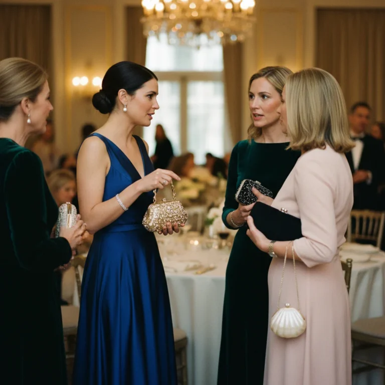 Comment porter une minaudière à un gala caritatif