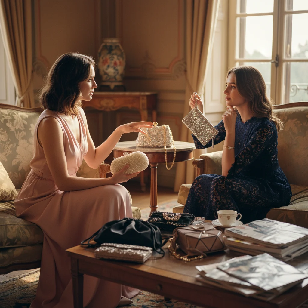 Sac ou pochette pour un mariage : comment arbitrer