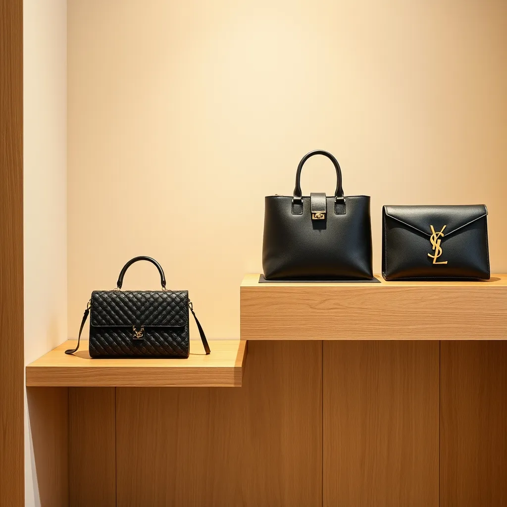 Trois approches du petit sac noir : le tressé Bottega, l'épuré Celine, le signé Saint Laurent