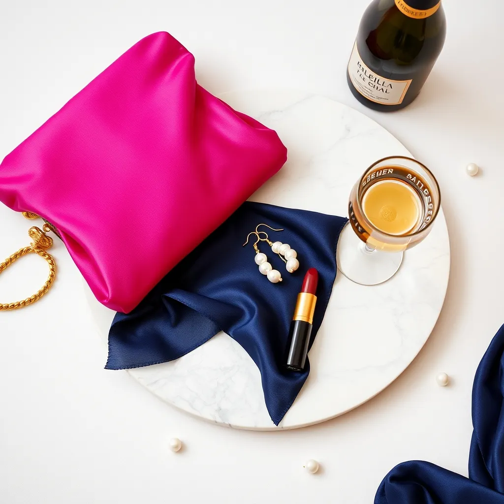 L'accord pochette fuchsia et bleu marine : la combinaison la plus fiable pour un mariage, été comme hiver