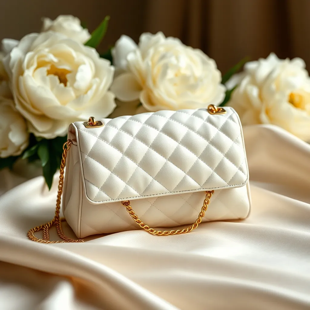 Le matelassé satin et chaîne dorée : l'archétype de la pochette de mariée dans la tradition couture parisienne