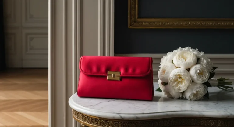 Pochette mariage rouge : la couleur phare des cérémonies