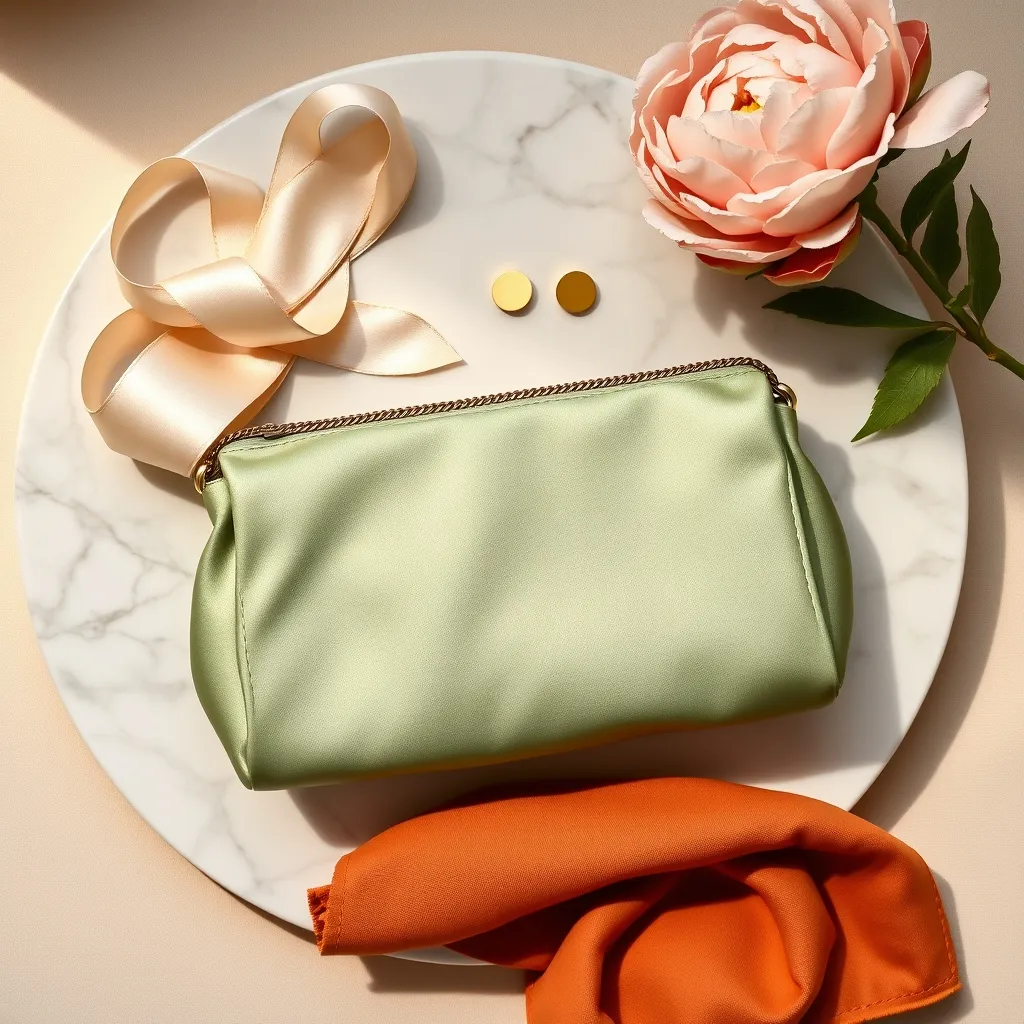 Les associations gagnantes du vert sauge : ivoire, blush, terracotta et doré mat réunis sur un plateau de préparatifs