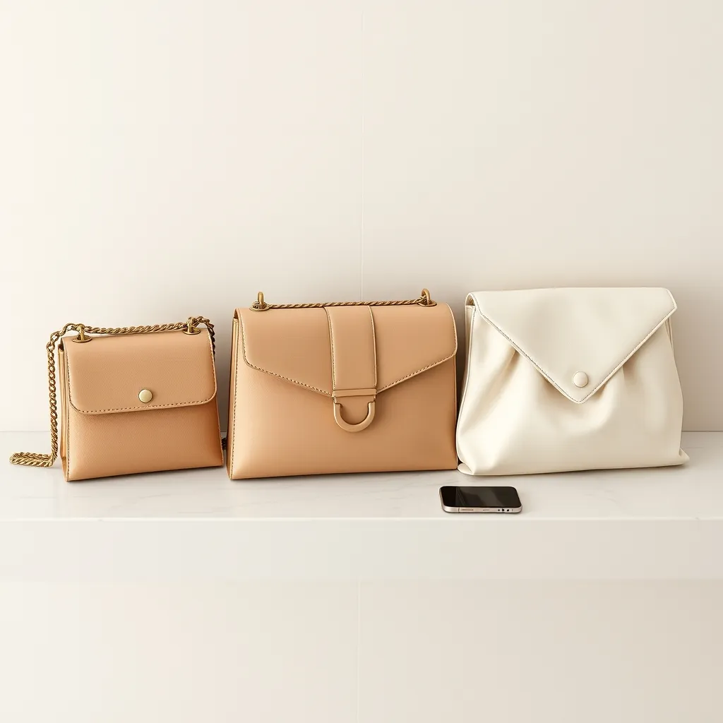 Du micro-sac de 12 cm à la pochette enveloppe de 22 cm : choisir le format selon ce que l'on emporte et le dress code de la soirée