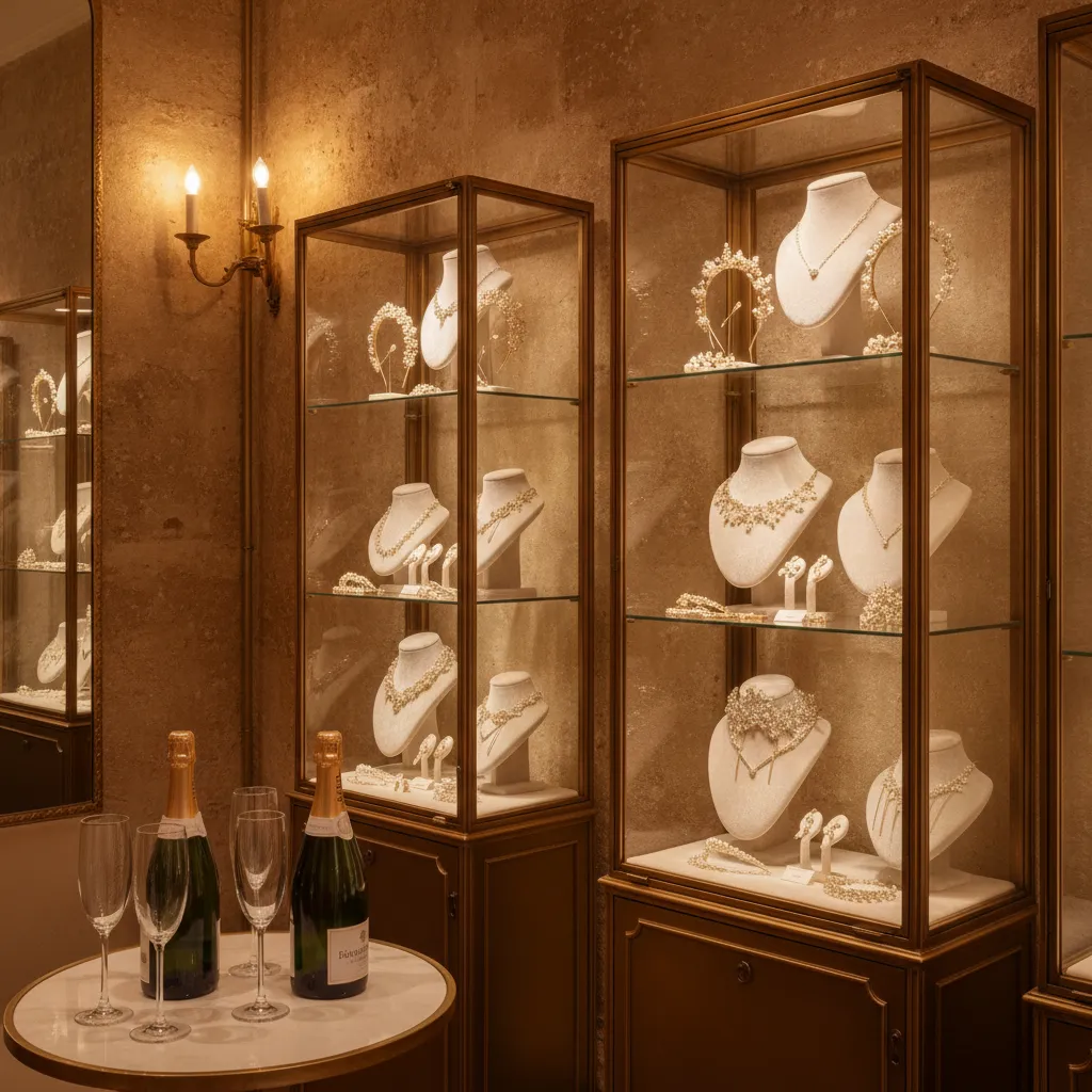 Les showrooms du Marais exposent les créations de bijoutières indépendantes, du headband en laiton doré à la couronne de perles d'eau douce