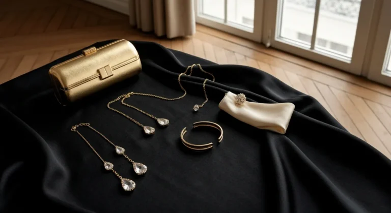 Quels bijoux porter avec une robe noire au mariage ?