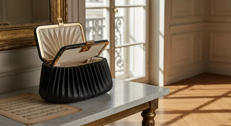 Minaudière accordéon : guide de ce format original