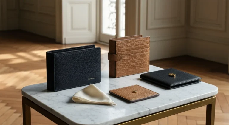 Petite maroquinerie luxe homme : le guide complet