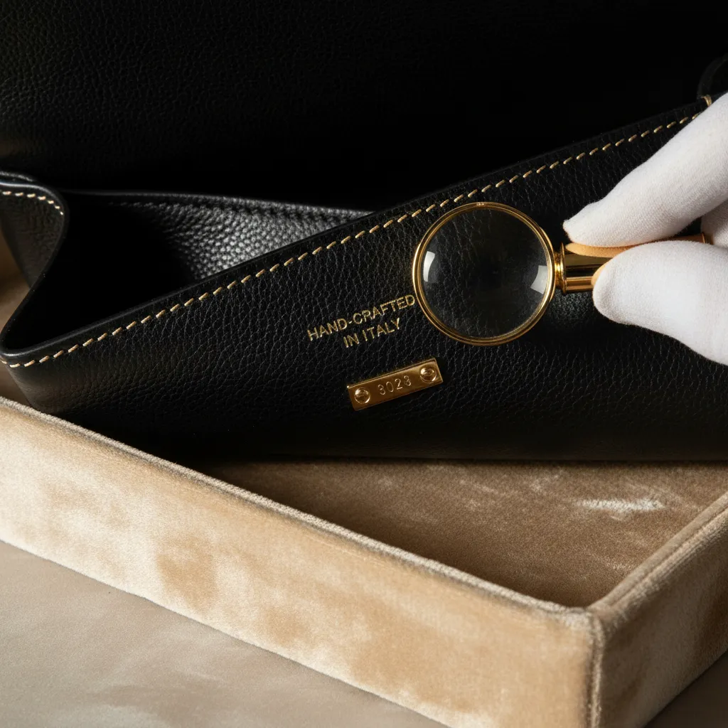 Numéro de série, coutures au point sellier et grain du cuir : trois vérifications essentielles avant d'acheter
