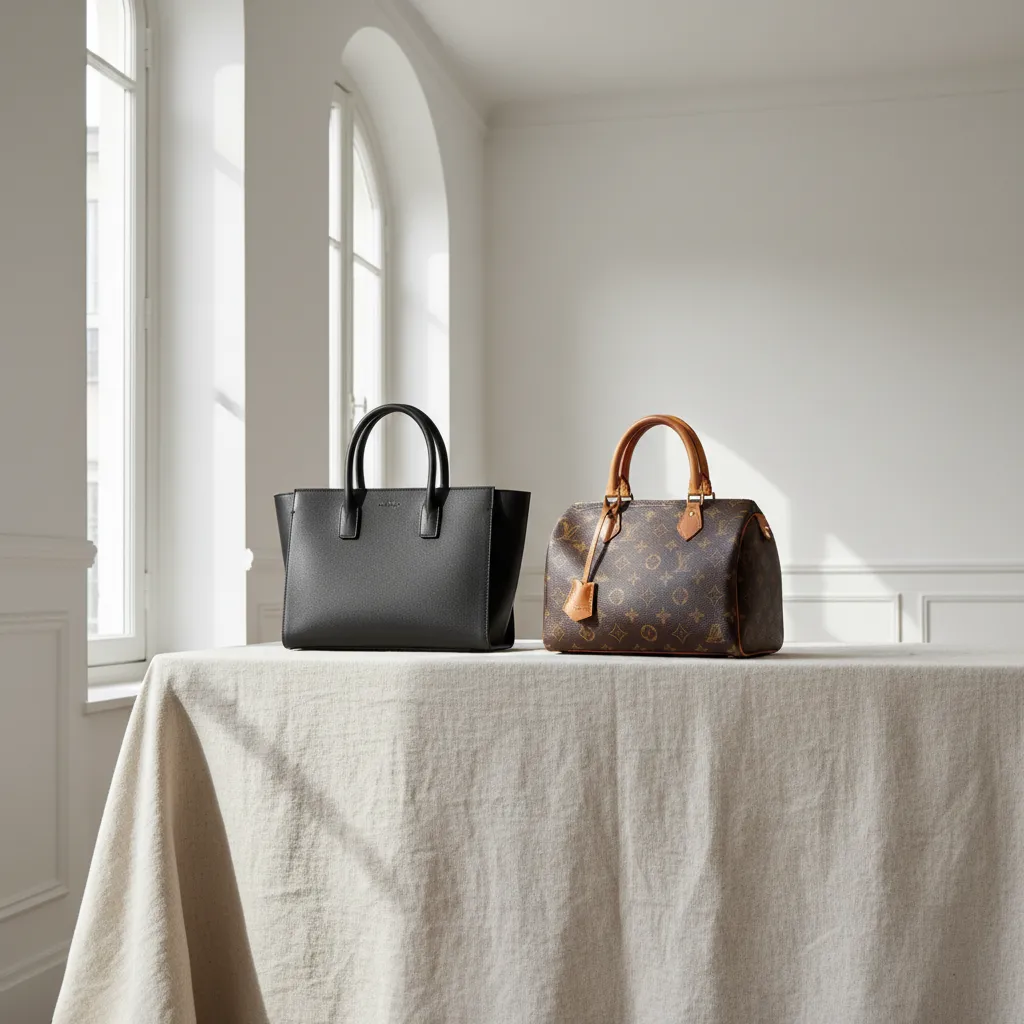 Cuir lisse contre toile enduite : deux philosophies de maroquinerie, deux budgets, une même exigence de durabilité