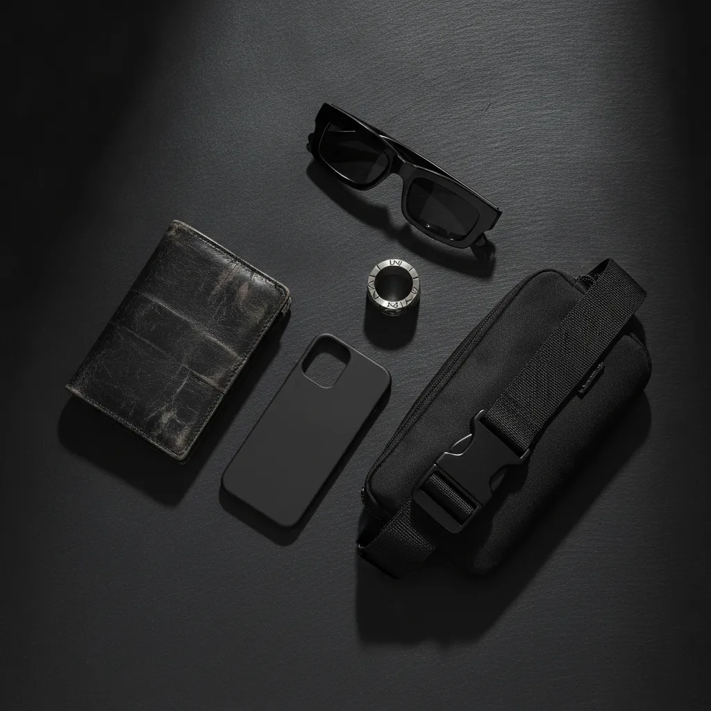 Accessoires minimalistes pour le Berghain : chaque détail compte dans la sélection à l'entrée