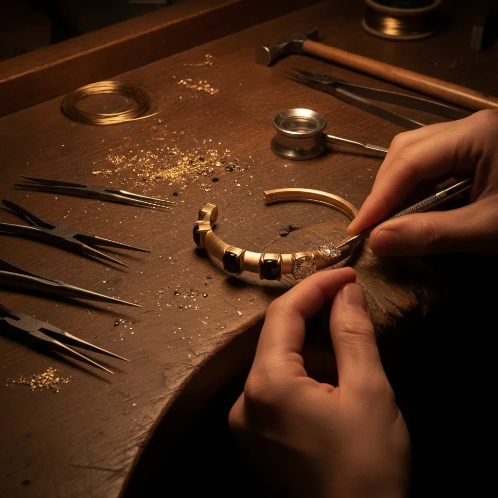 Dans l'atelier du 18 place Vendôme, un sertisseur peut consacrer plus de 300 heures à une seule pièce haute joaillerie