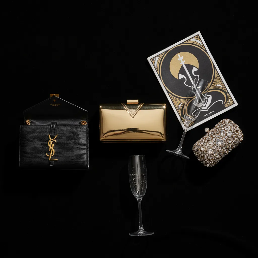 Pochettes et minaudières du soir : la location démarre à 40 € la semaine pour accessoiriser une tenue de gala