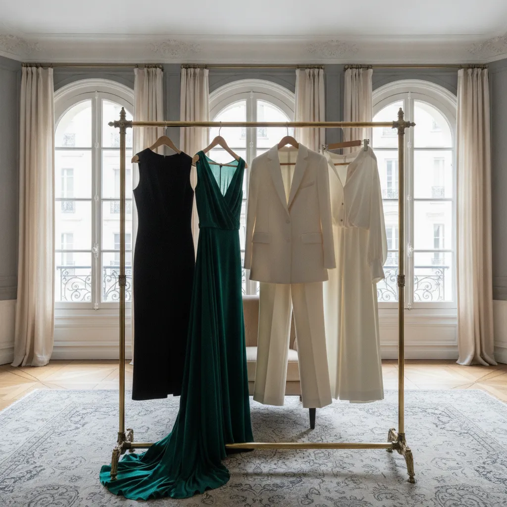 Le vestiaire capsule de soirée : quatre pièces stratégiques pour couvrir 90 % des invitations de l'année