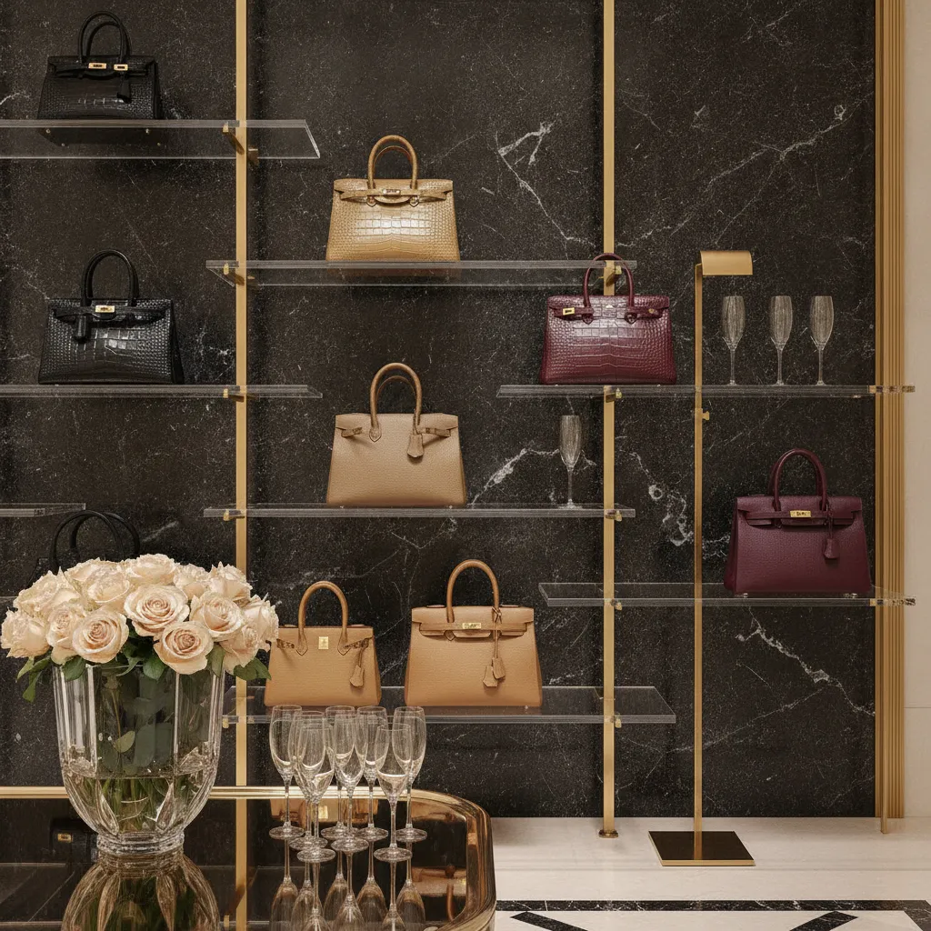 Les cuirs exotiques et les coloris classiques (noir, gold, étoupe) conservent la meilleure cote sur le marché du rachat
