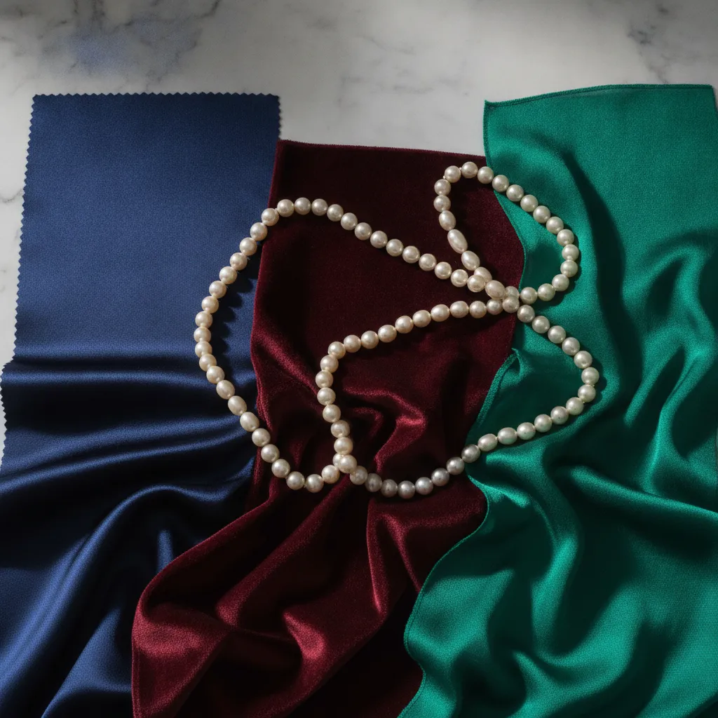 Satin duchesse, velours de soie, crêpe : les trois matières reines d'une tenue black tie réussie