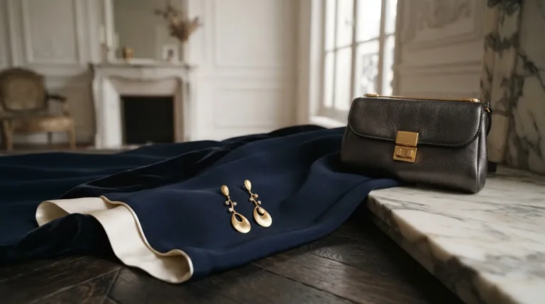 Boucles d’oreilles et robe de soirée : la règle du seul point brillant